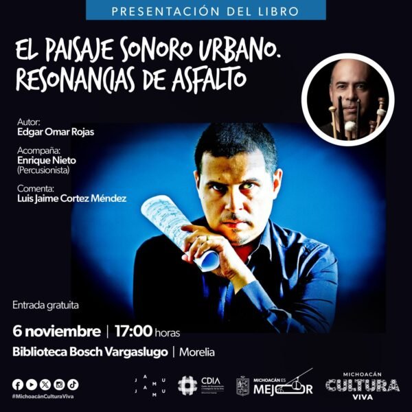 Secum Presenta Concierto-Conversatorio de Omar Rojas en Morelia