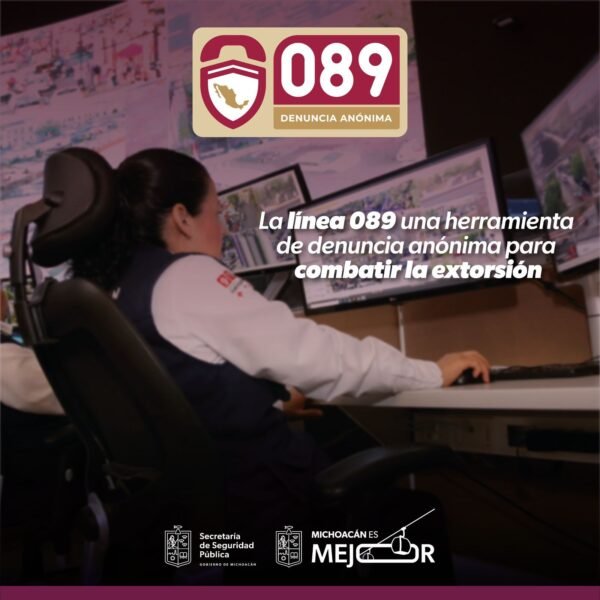 Línea 089: Herramienta de Denuncia Anónima Fortalecida para Combatir la Extorsión