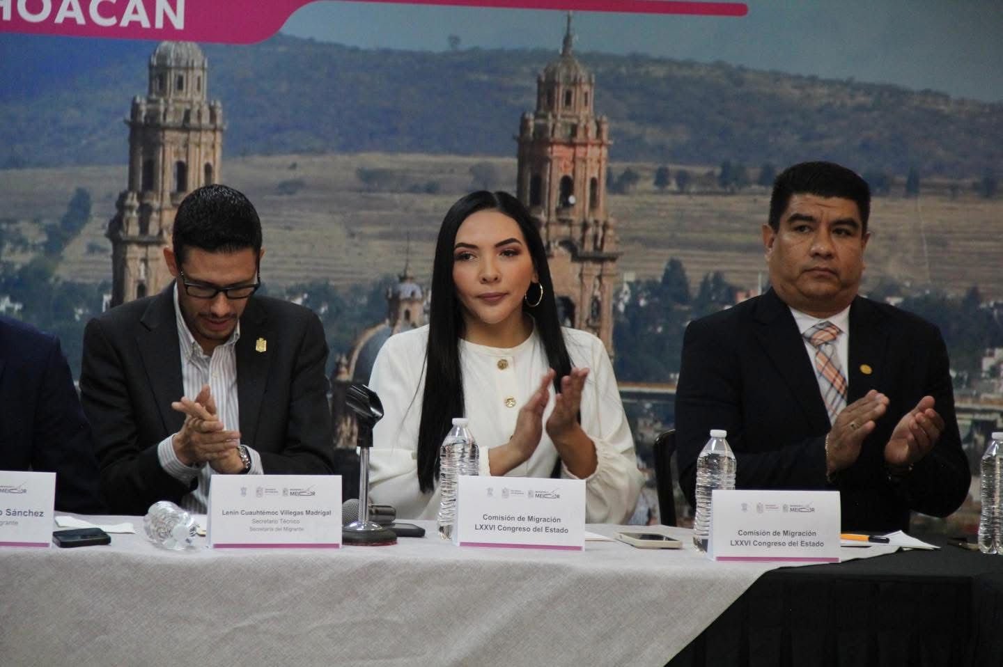 Adriana Campos Reitera Apoyo Legislativo a Migrantes en la Instalación del Consejo Estatal 2025-2028