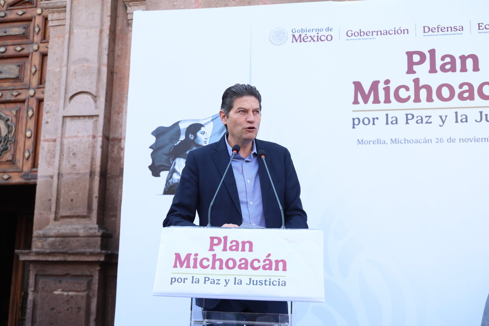 Alfonso Martínez Urge a la Federación a Fortalecer Policías Locales y Fiscalía para el Éxito del Plan Michoacán