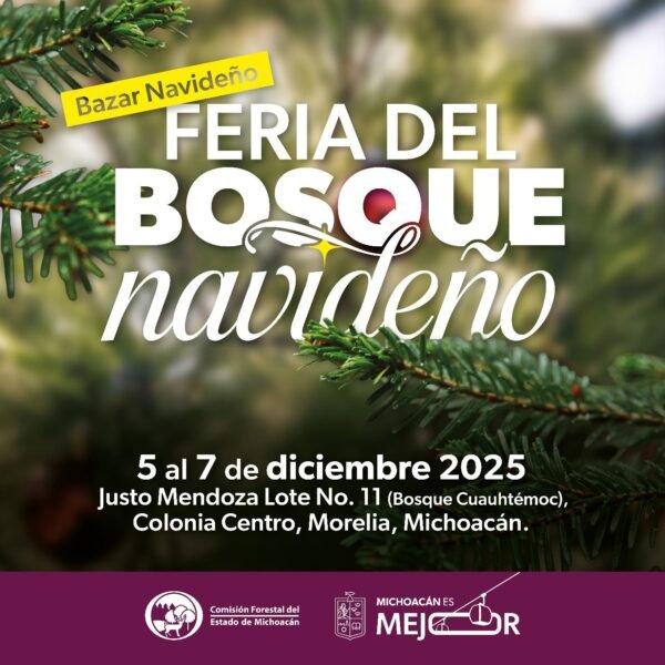 Llega la Feria del Bosque Navideño 2025: Más de 100 Productos Locales te Esperan