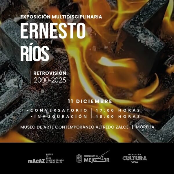 ​Exposición Multidisciplinaria de Ernesto Ríos Llega al Macaz: Secretaría de Cultura