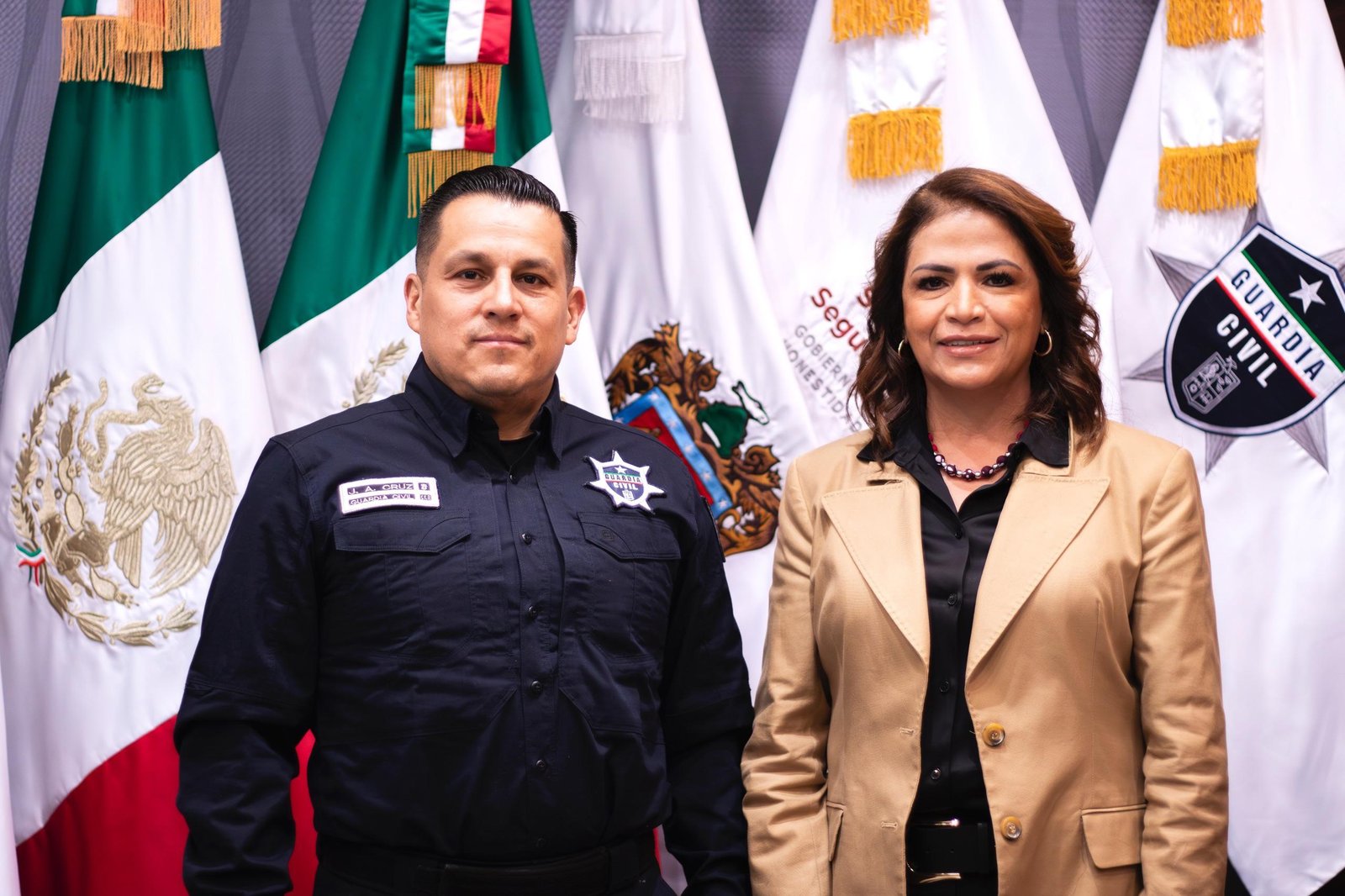 ​Fabiola Alanís y SSP refuerzan coordinación para avanzar en la construcción de la paz en Michoacán