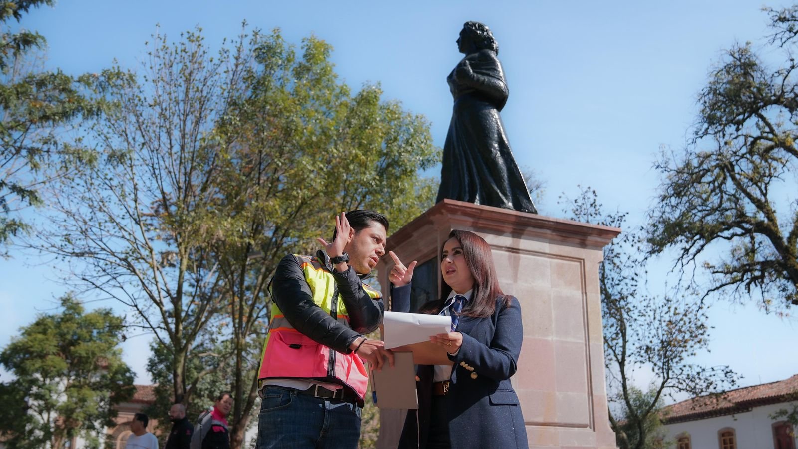 ​Todo Listo para la Inauguración de la Plaza Gertrudis Bocanegra: Gladyz Butanda