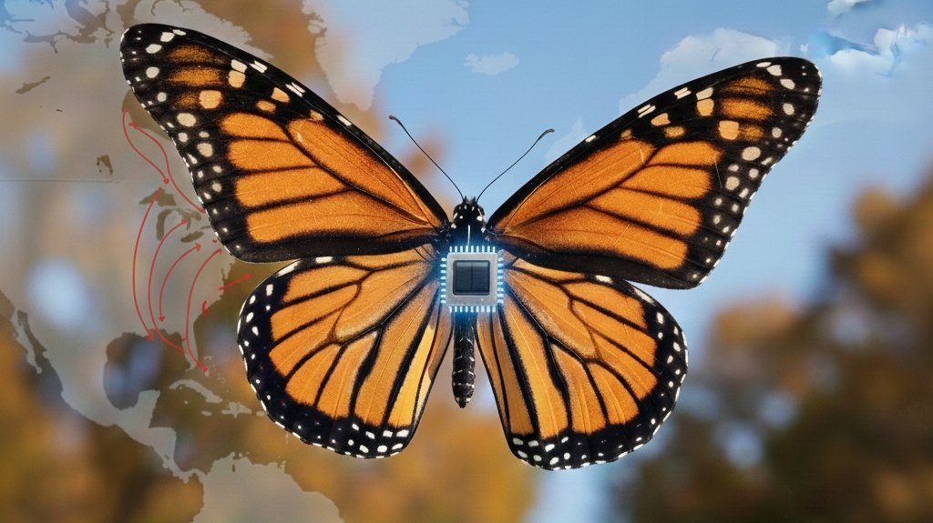 CIENCIA: Por Primera Vez, Sensores GPS Revelan la Ruta Completa de las Mariposas Monarca