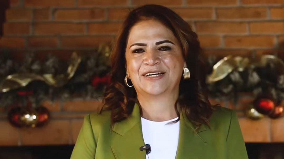 ​Fabiola Alanís desea una Navidad de unidad, paz y reencuentro para las familias michoacanas