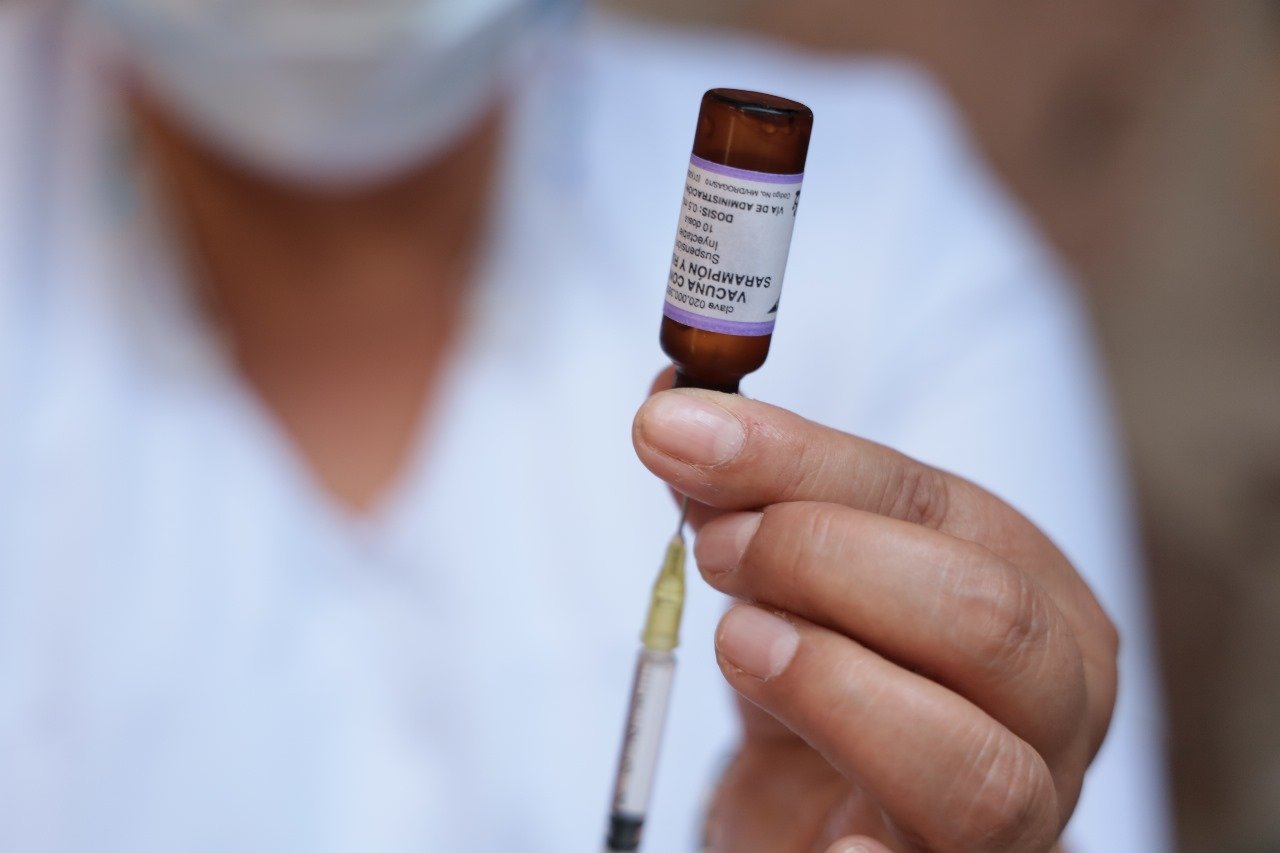 ​SSM exhorta a completar esquemas de vacunación contra el sarampión en Michoacán