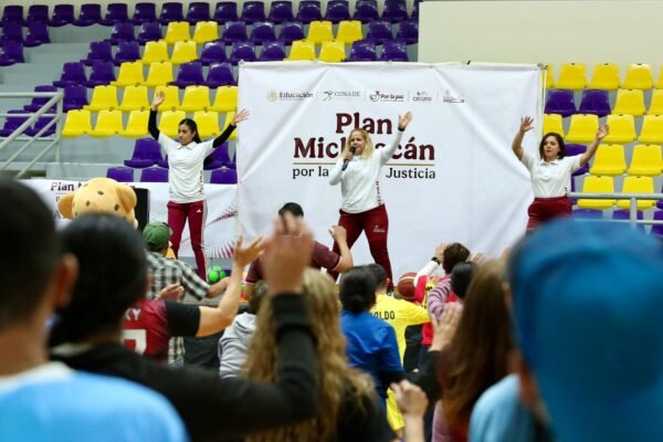 ​Conade y Cecufid promueven el programa Ponte Pila en Uruapan como parte de la estrategia nacional de bienestar