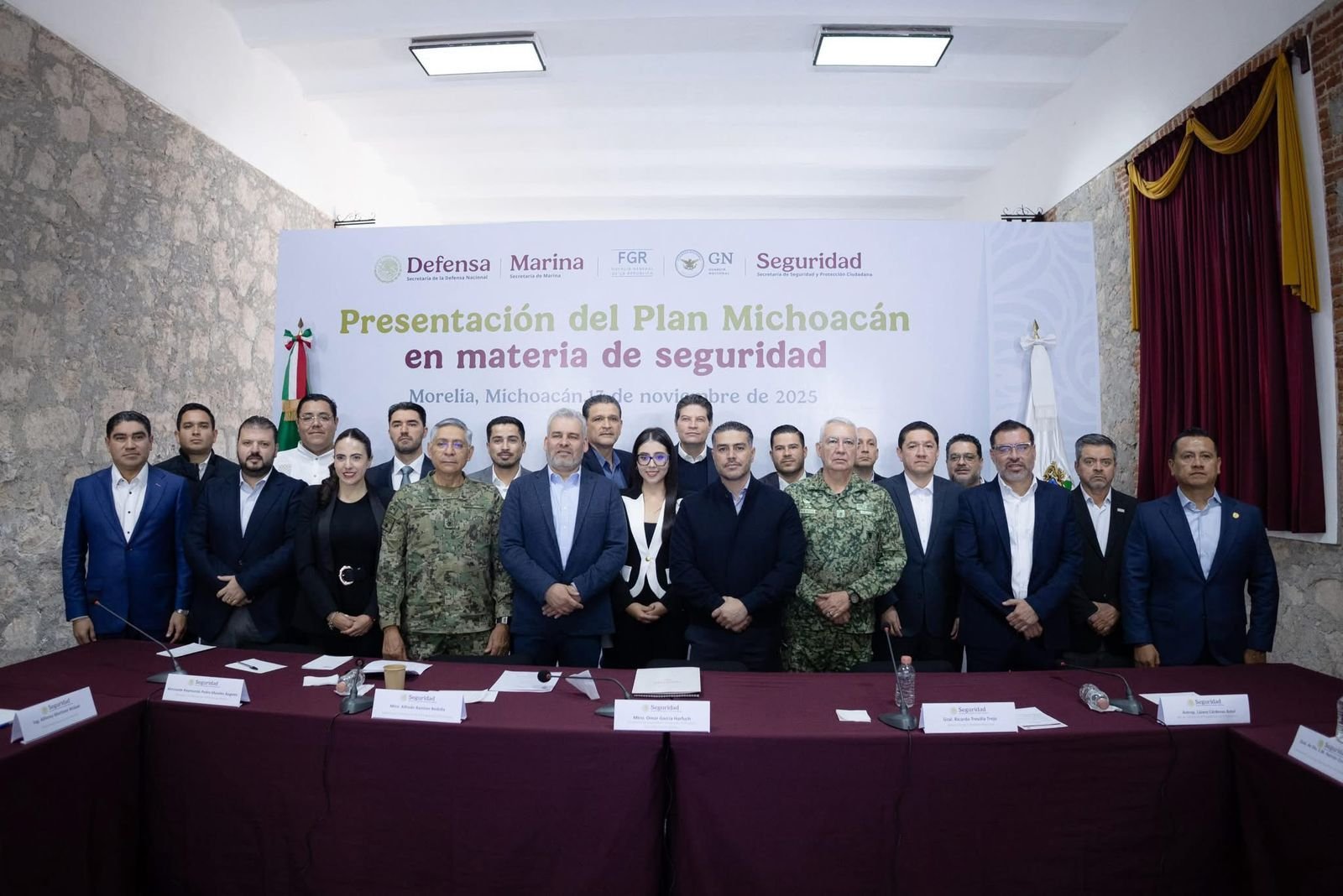 Giulianna Bugarini destaca coordinación institucional tras captura de “Botox” en Michoacán