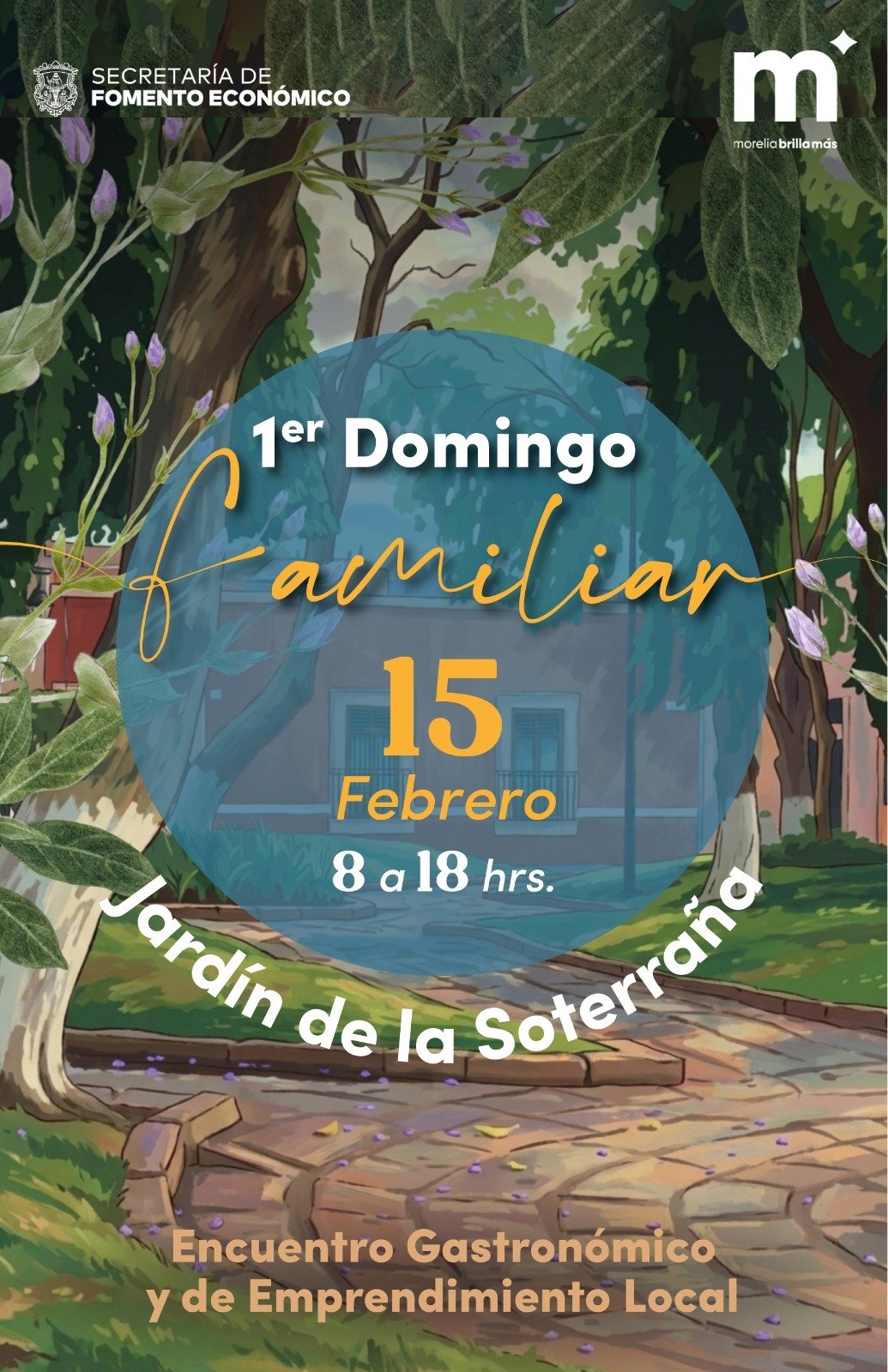 Ayuntamiento de Morelia organiza primer Domingo Familiar para impulsar economía local