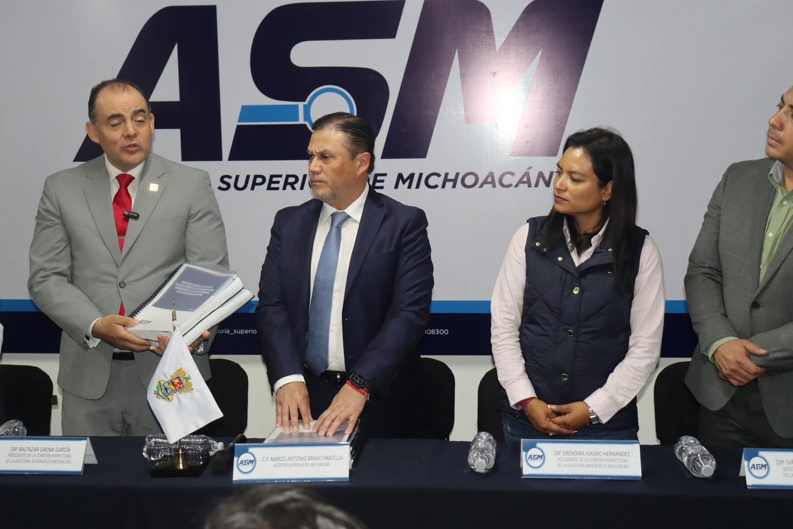 Congreso de Michoacán recibe informe de fiscalización de la Cuenta Pública estatal y municipal de 2024