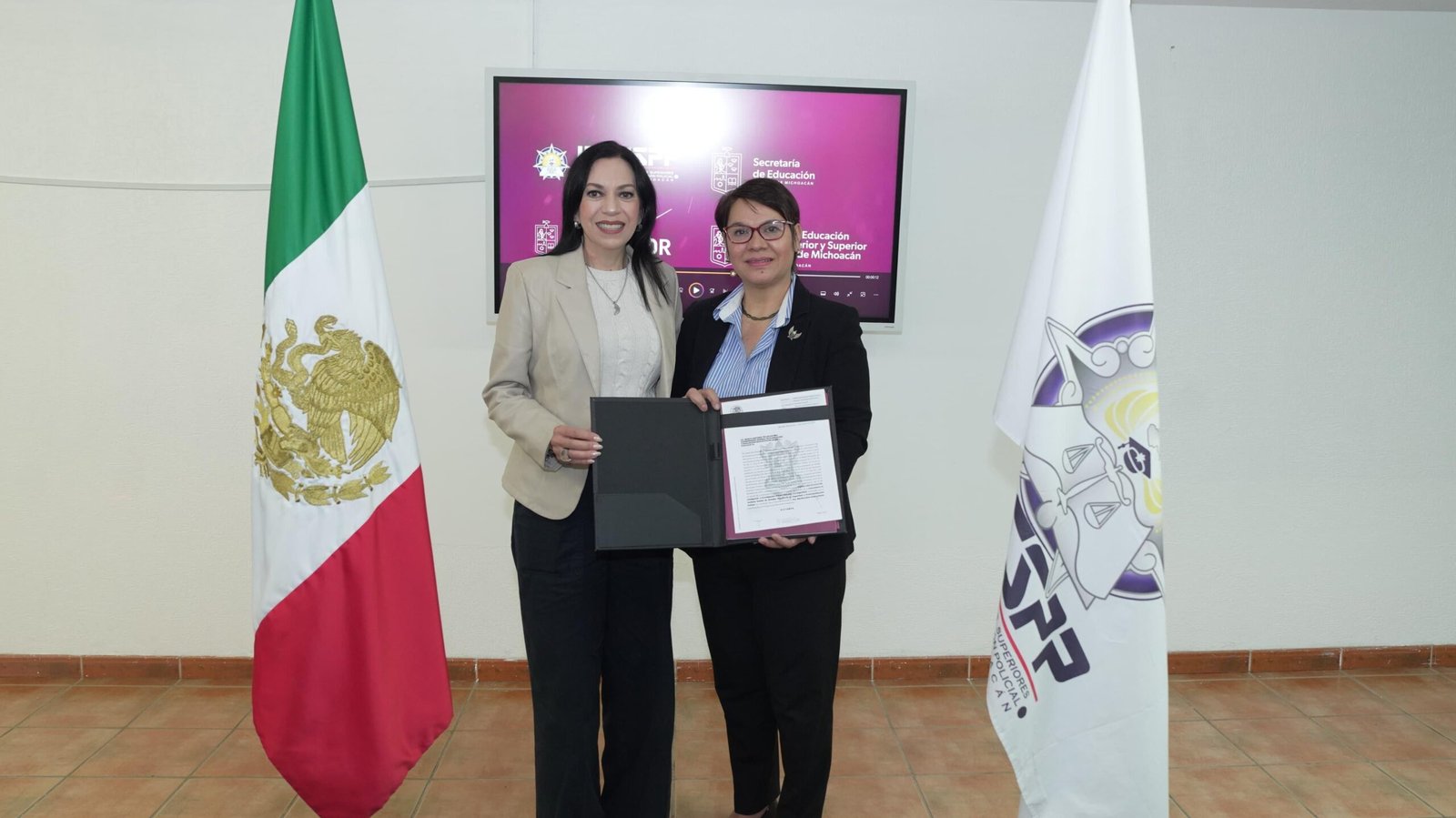 Iemsysem avala tres nuevos programas de educación superior para profesionalización policial en Michoacán