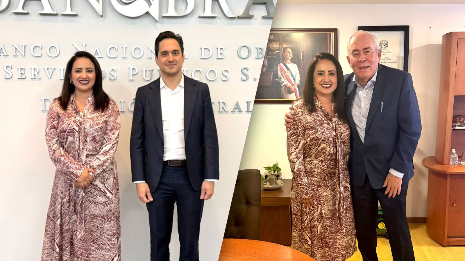 Secretaria Gladyz Butanda se reúne con funcionarios federales para alinear proyectos al Plan Michoacán