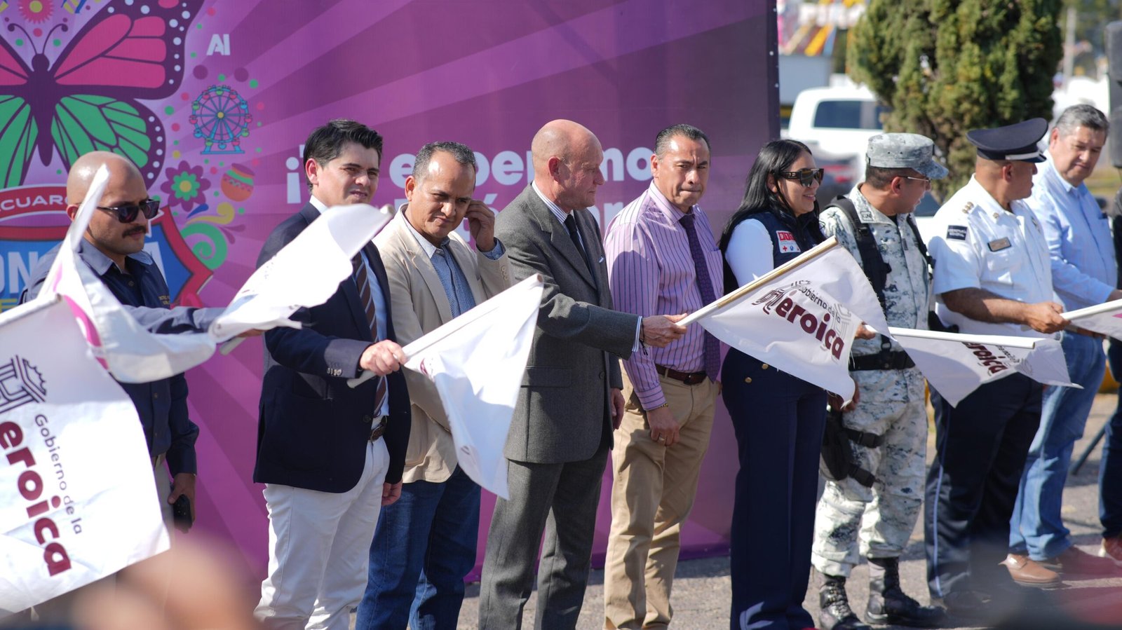 Juan Antonio Ixtláhuac da el banderazo de salida al operativo de seguridad para la Feria Monarca 2026 en Zitácuaro
