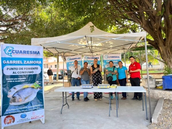 Compesca instala puntos de venta de pescados y mariscos para temporada de Cuaresma
