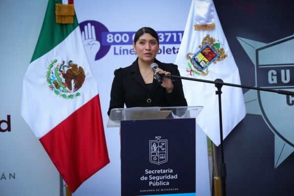 SSP presenta Línea Violeta para atención a mujeres víctimas de violencia en Michoacán