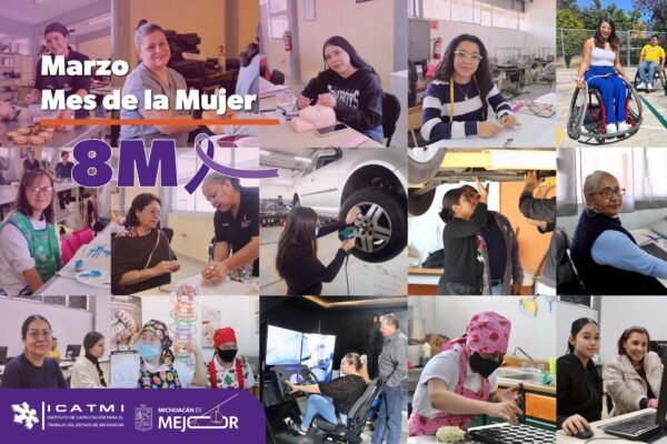 Icatmi reporta más de 123 mil mujeres capacitadas para el trabajo en Michoacán