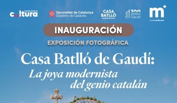 Morelia recibirá exposición fotográfica de Casa Batlló de Gaudí, informa SeCultura