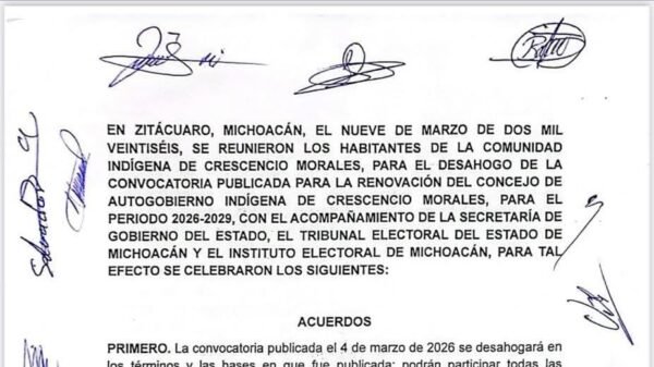 Acuerdos establecen ruta para renovar Concejo de Autogobierno en Crescencio Morales y liberar vialidades