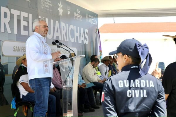 Bedolla señala que nuevo cuartel en San Felipe de los Herreros será eje de capacitación para rondas comunitarias