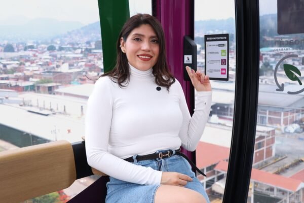 Seimujer informa que teleférico de Uruapan cuenta con botón de pánico para seguridad de mujeres