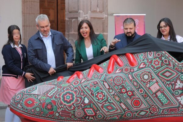 SEE anuncia donación de escultura mundialista a Michoacán como parte de exposición en Centro Cultural Clavijero