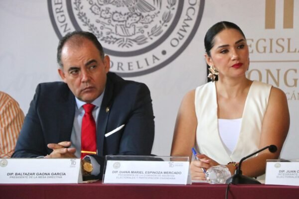 Diputado Baltazar Gaona destaca diálogo plural en mesa electoral para fortalecer democracia en Michoacán