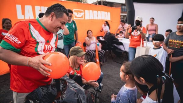 Coordinador estatal de Movimiento Ciudadano celebra Día de la Niñez en Morelia y refrenda compromiso con la infancia