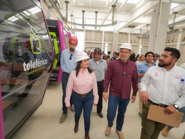 Gladyz Butanda informa que teleférico de Morelia tiene capacidad para 46 mil pasajeros diarios