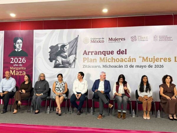 Emma Rivera respalda Plan Michoacán “Mujeres Libres” como avance en igualdad y justicia social