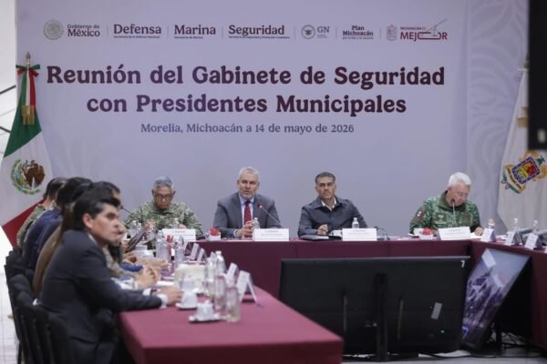 Omar García Harfuch destaca coordinación con Bedolla como clave para resultados en seguridad en Michoacán