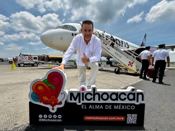Turismo internacional lidera tráfico aéreo en Michoacán