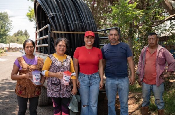 Mary Carmen Bernal lleva programa “Mejor Agua” a localidades de Zitácuaro