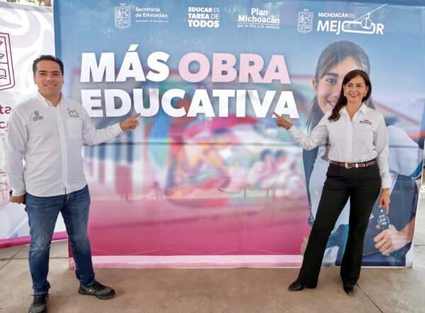 Gabriela Molina destaca inversión de 4 mil mdp en infraestructura educativa en Michoacán