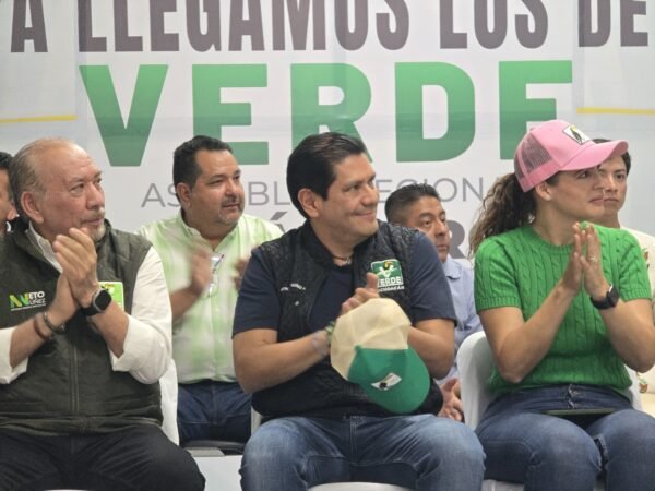 Ernesto Núñez Aguilar fortalece al PVEM en la Región Oriente y declara a Zitácuaro como bastión verde