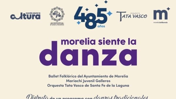 Ayuntamiento de Morelia anuncia espectáculo de danza para este sábado en Plaza Valladolid