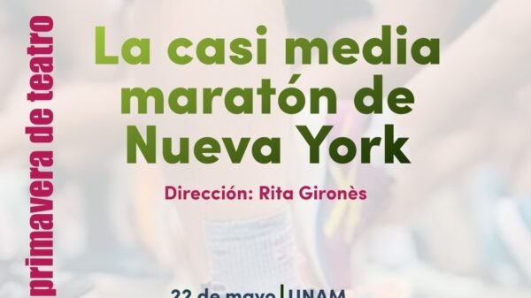 SeCultura invita a lectura dramatizada “La casi media maratón de Nueva York” en Morelia