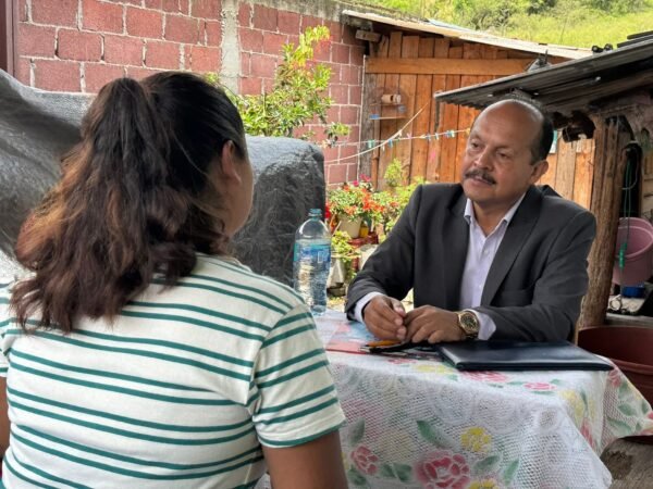 David López Flores realiza jornada de gobierno en Santa Ana y Canoas en Tuxpan