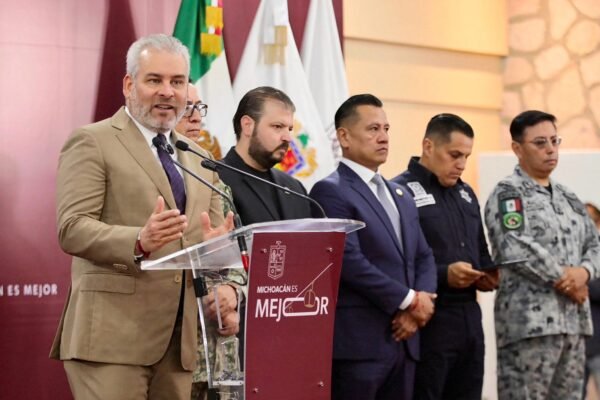 Alfredo Ramírez informa mínima histórica de homicidios en Michoacán