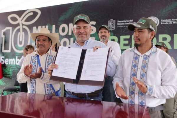 Michoacán alcanza récord histórico de 235 mil hectáreas protegidas