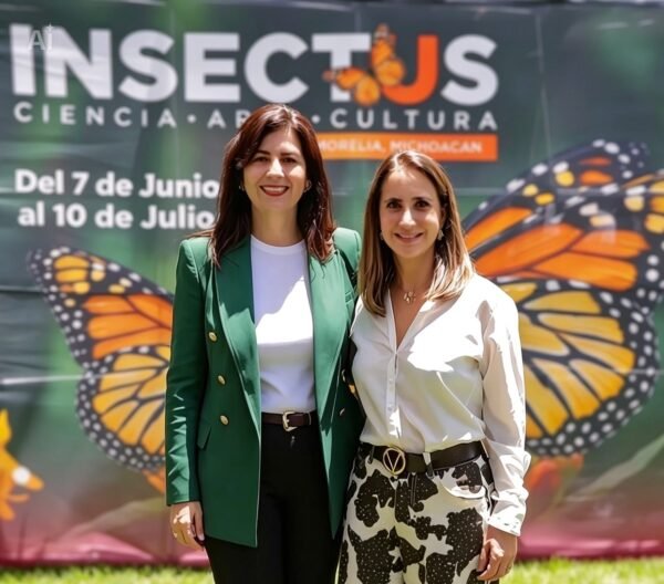 Gabriela Molina inaugura exposición Insectus en Zoológico de Morelia