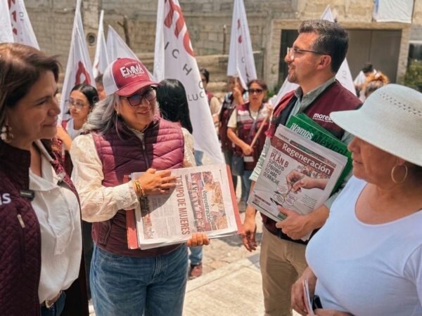 Emma Rivera refrenda respaldo a Sheinbaum y llama a la unidad en Michoacán