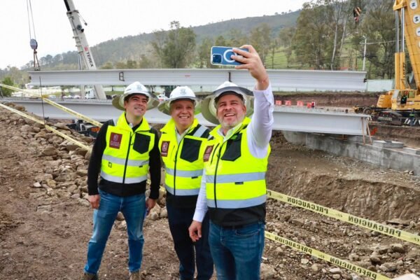 Alfredo Ramírez supervisa avance del 81% en segmento 5 del Segundo Anillo Periférico