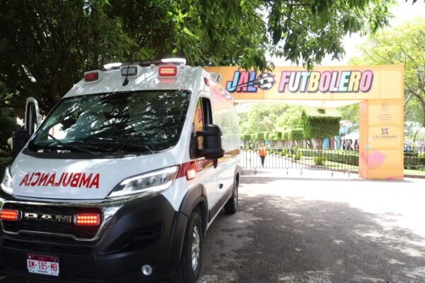 CRUM despliega operativo médico en Jalo Futbolero de Morelia