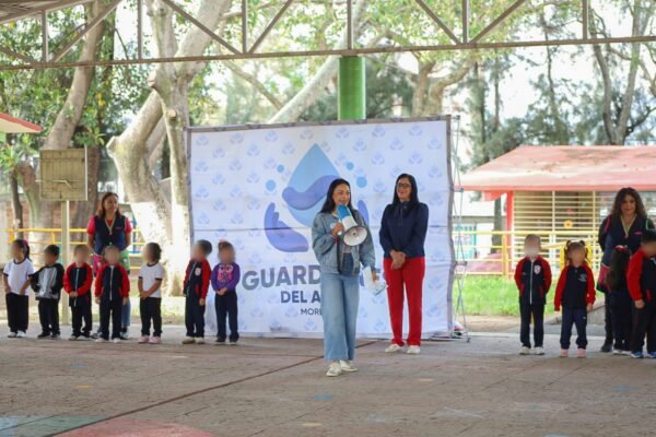 Adolfo Torres integra nuevos Guardianes del Agua en preescolar de Morelia