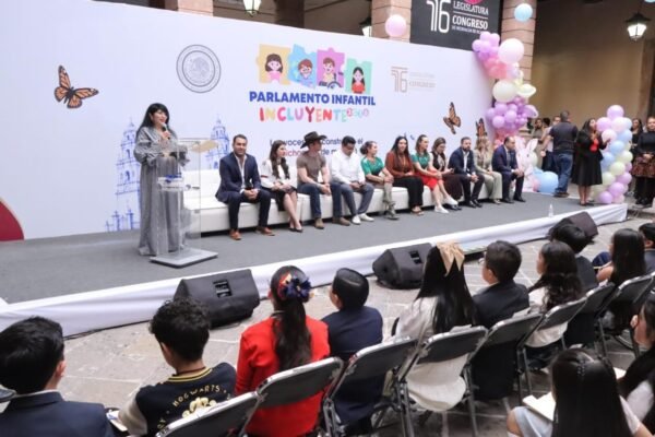 Congreso inaugura Parlamento Infantil Incluyente 2026 con participación de 44 niños en Michoacán
