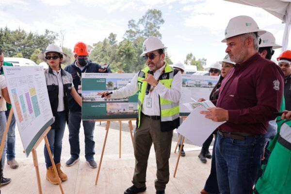 Alfredo Ramírez supervisa construcción de nuevo hospital del IMSS en Zitácuaro