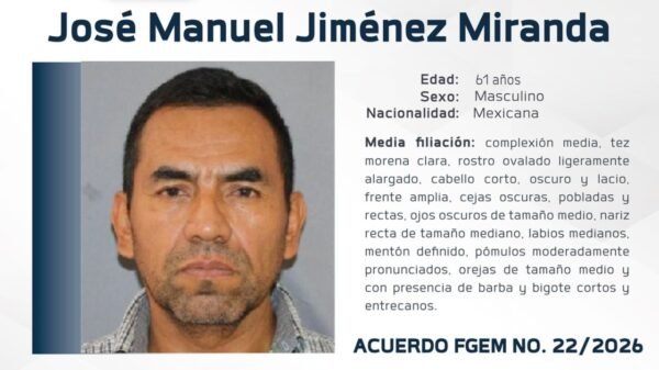 FGE ofrece recompensa por información para detener a José Jiménez Miranda por homicidio de Carlos Manzo