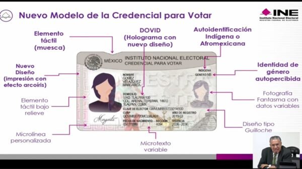 Nuevo modelo de credencial para votar integra más seguridad e inclusión