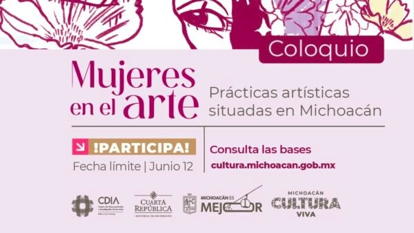 Secum invita a último registro para Coloquio de Mujeres en el Arte en Morelia